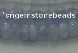 CBC446 15.5 inches 5*8mm faceted rondelle blue chalcedony beads