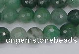 CBC701 15.5 inches 6mm faceted round African green chalcedony beads