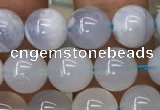 CBC712 15.5 inches 8mm round blue chalcedony beads wholesale