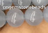 CBC734 15.5 inches 12mm round blue chalcedony beads wholesale