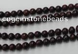 CBD150 15.5 inches 4mm round Chinese brecciated jasper beads