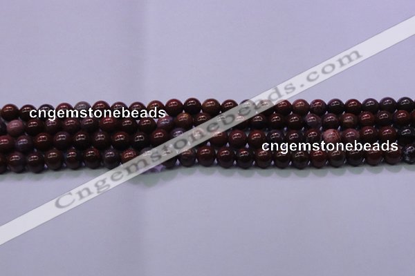 CBD300 15.5 inches 4mm round brecciated jasper beads wholesale