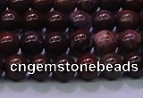 CBD301 15.5 inches 6mm round brecciated jasper beads wholesale