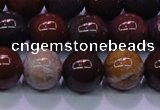 CBD305 15.5 inches 14mm round brecciated jasper beads wholesale