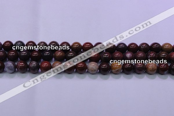 CBD305 15.5 inches 14mm round brecciated jasper beads wholesale