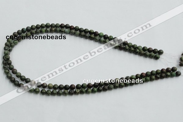 CBG01 15.5 inches 6mm round bronze green gemstone beads wholesale