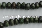 CBG04 15.5 inches 6*10mm rondelle bronze green gemstone beads