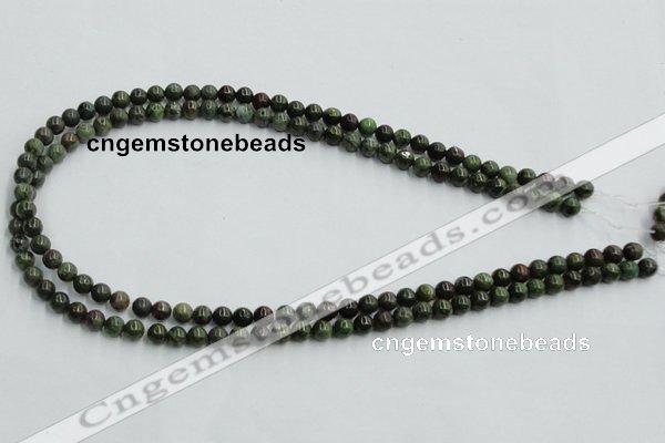 CBG22 15.5 inches 4mm round bronze green gemstone beads wholesale