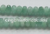 CBJ02 15.5 inches 6*10mm faceted rondelle jade beads wholesale