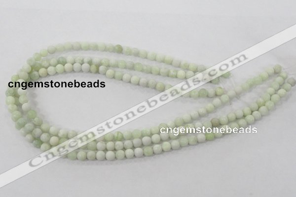 CBJ202 15.5 inches 6mm round butter jade beads wholesale