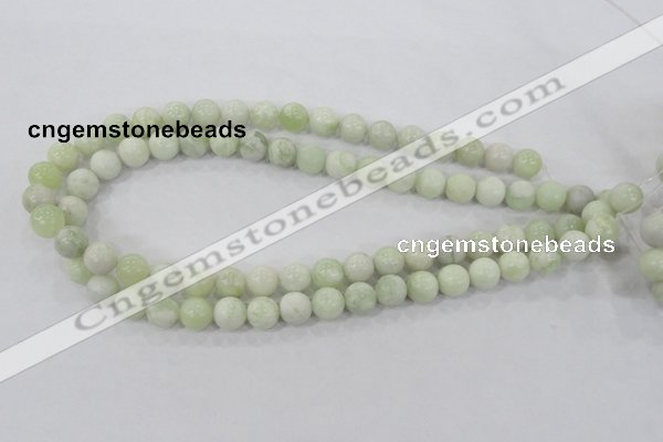 CBJ204 15.5 inches 10mm round butter jade beads wholesale