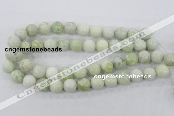 CBJ207 15.5 inches 16mm round butter jade beads wholesale