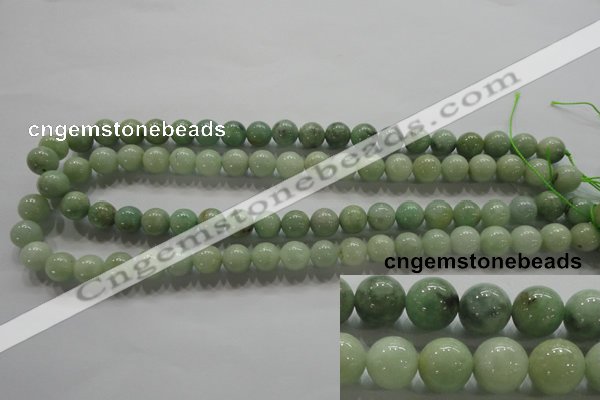 CBJ301 15.5 inches 10mm round natural jade beads