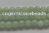 CBJ306 15.5 inches 3mm round A grade natural jade beads