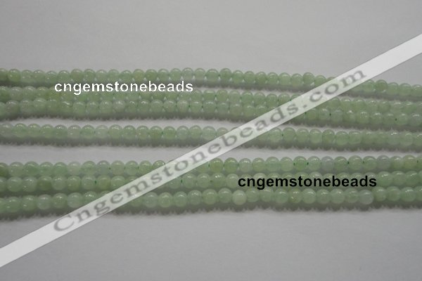 CBJ306 15.5 inches 3mm round A grade natural jade beads