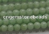 CBJ307 15.5 inches 4mm round A grade natural jade beads