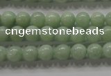 CBJ309 15.5 inches 8mm round A grade natural jade beads