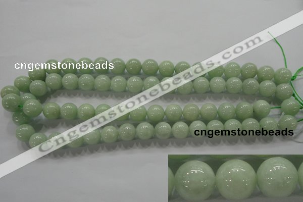 CBJ311 15.5 inches 12mm round A grade natural jade beads