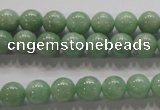 CBJ327 15.5 inches 8mm round AA grade natural jade beads