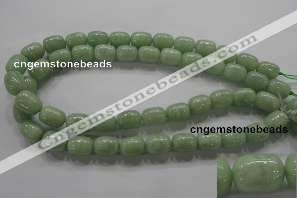 CBJ338 15.5 inches 12*16mm drum AA grade natural jade beads