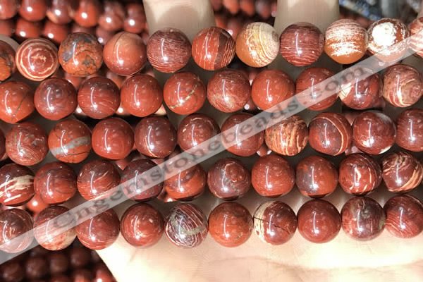 CBJ392 15.5 inches 10mm round brecciated jasper beads wholesale