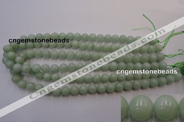 CBJ403 15.5 inches 10mm round natural jade beads wholesale