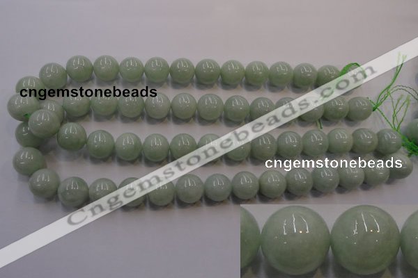 CBJ405 15.5 inches 14mm round natural jade beads wholesale