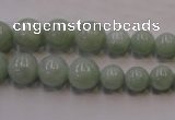 CBJ409 15.5 inches 6mm - 12mm round natural jade beads wholesale