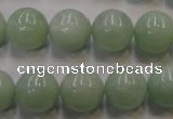 CBJ415 15.5 inches 14mm round natural jade beads wholesale