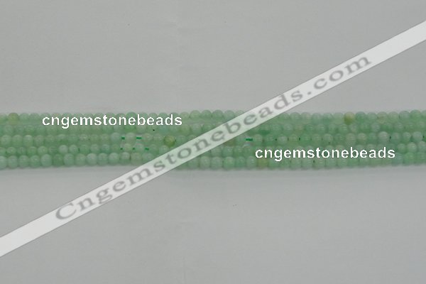 CBJ54 15.5 inches 4mm round jade gemstone beads wholesale