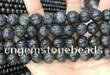 CBJ561 15.5 inches 12mm round black jade beads wholesale