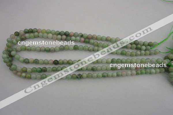 CBJ601 15.5 inches 6mm round jade beads wholesale