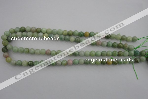 CBJ602 15.5 inches 8mm round jade beads wholesale