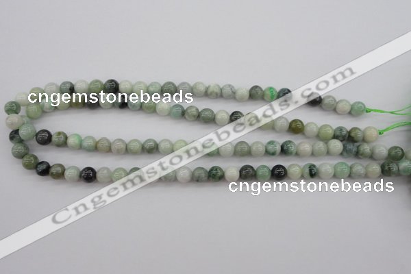 CBJ609 15.5 inches 8mm round jade beads wholesale