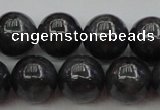 CBJ658 15.5 inches 10mm round black jade beads wholesale