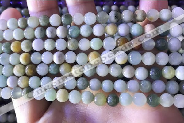 CBJ671 15.5 inches 6mm round jade beads wholesale