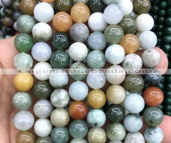 CBJ697 15 inches 10mm round jade beads wholesale