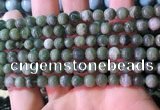 CBJ706 15.5 inches 6mm round green jade beads wholesale