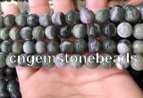 CBJ708 15.5 inches 10mm round green jade beads wholesale