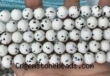 CBJ748 15.5 inches 10mm round dalmatian jade gemstone beads wholesale