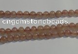 CBQ01 15.5 inches 4mm round strawberry quartz beads wholesale