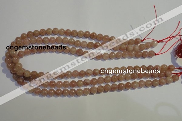 CBQ02 15.5 inches 6mm round strawberry quartz beads wholesale