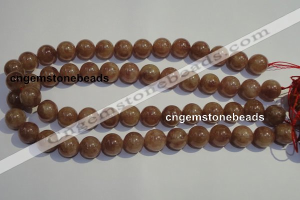 CBQ05 15.5 inches 12mm round strawberry quartz beads wholesale