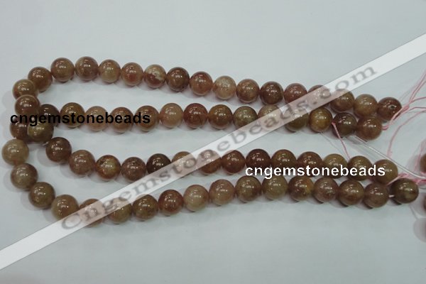 CBQ204 15.5 inches 12mm round strawberry quartz beads wholesale