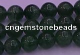 CBQ423 15.5 inches 8mm round green strawberry quartz beads