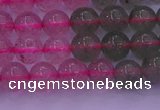 CBQ428 15.5 inches 7mm round mixed strawberry quartz beads