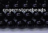 CBQ501 15.5 inches 6mm round natural black quartz beads