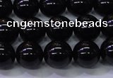 CBQ503 15.5 inches 10mm round natural black quartz beads