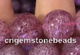 CBQ554 15.5 inches 12mm round strawberry quartz beads wholesale