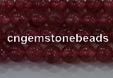 CBQ621 15.5 inches 6mm round strawberry quartz beads wholesale